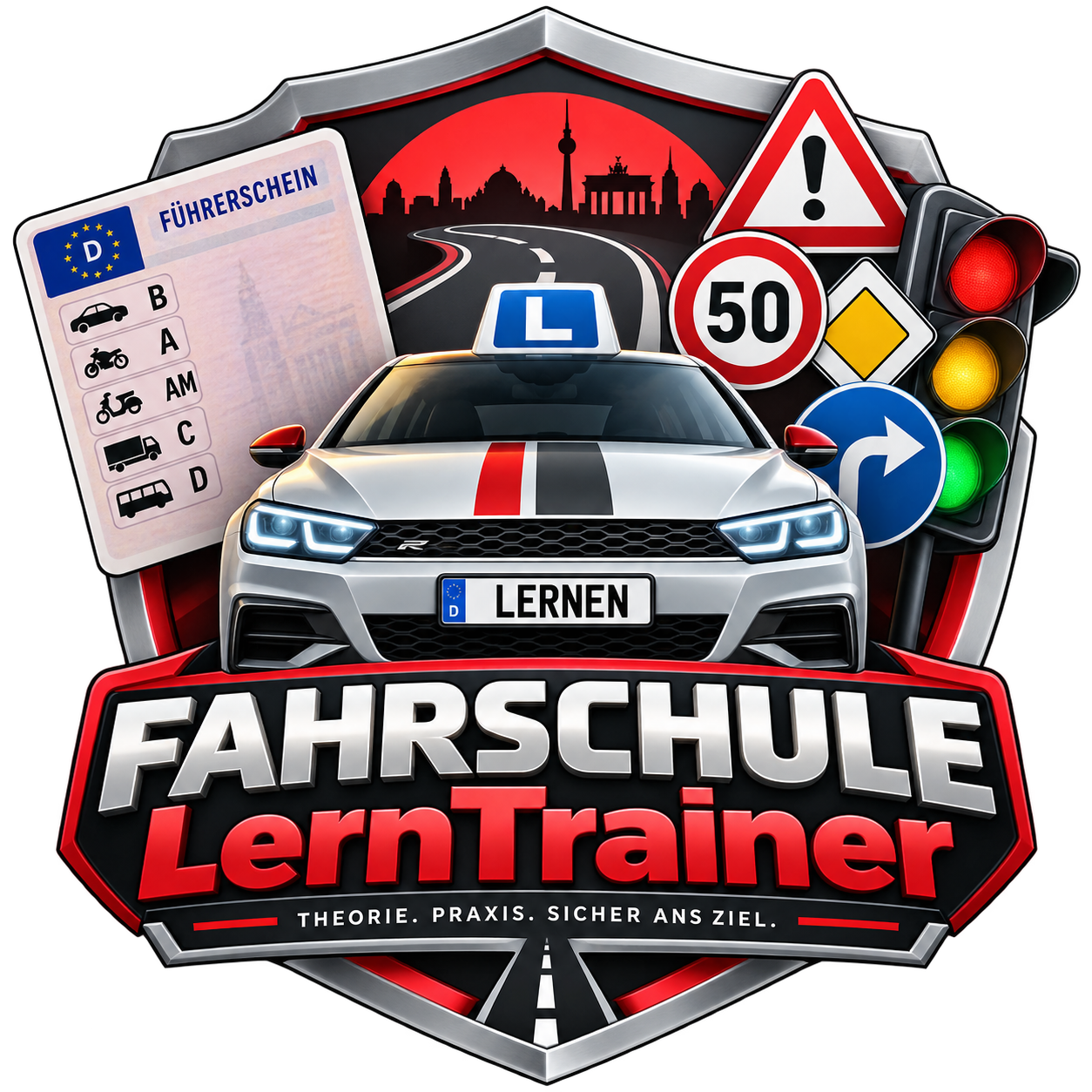 Fahrschule LernTrainer Logo